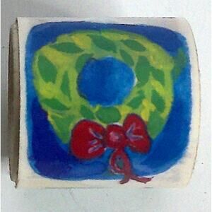 Hampton Art Christmas Holiday Stickers Mara Mi Mittens Wreath
